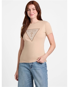 Футболка Ава Треугольник, кремовый Guess factory