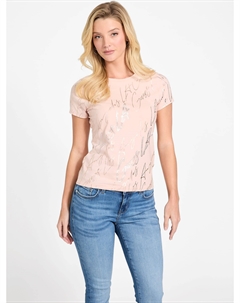 Фрэнни лонгслив, розовый Guess factory