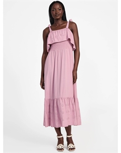 Сабина платье макси с ажурными вставками, Dusty Phard Guess factory