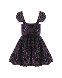 Черное мини-платье Clydette из гипюра Amanda uprichard