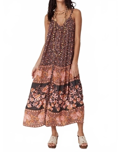 Love Jetty платье макси с ажурными бретелями в оттенке Balmy Nights, Balmy Nights Spell