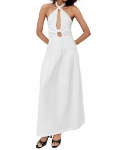 Платье макси Leona в цвете слоновая кость 4th & reckless