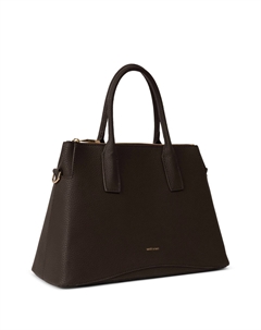 Женская веганская сумка-портфель Nevada в цвете трюфель, Truffle Matt & nat