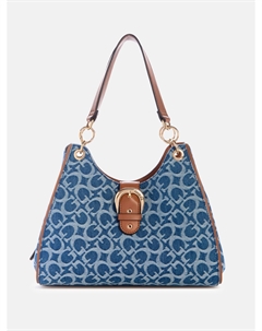 Калин Джинсовая логотипная сумка-мессенджер, Denim Guess factory