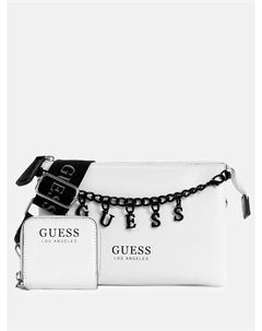 Сумка-цепочка Amarantha Chain Crossbody, белый Guess factory