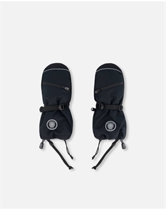 Технические варежки черные Deux par deux