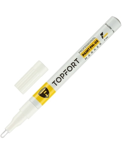 Маркер промышленный лаковый ZP1101 белый 2 мм (1827700) Topfort