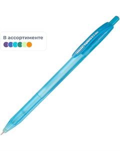 Ручка шариковая автоматическая Euphoria синяя корпус soft touch (толщина линии 0.5 мм) Attache