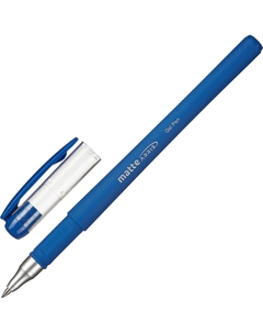 Ручка гелевая неавтоматическая Matte Arris синяя (толщина линии 0.3 мм) Deli