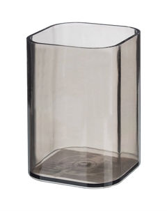 Подставка-стакан для канцелярских принадлежностей Оffice черная 10x7x7 см Attache