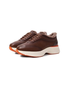 Кожаные кроссовки Easy Bounce Santoni