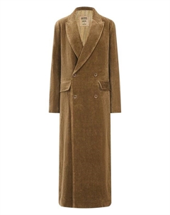 Пальто из хлопка и льна Uma wang