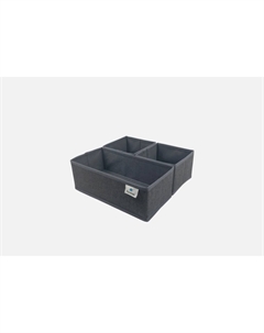 Органайзер для хранения вещей ГРАФИТ, 29х29х10 1 шт Рутаупак