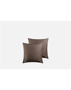 Комплект наволочек 70x70, коричневый Denastia