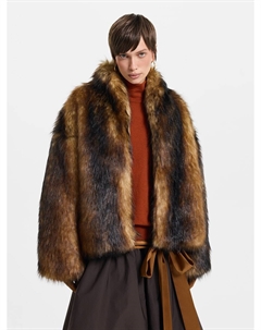 Шуба из экомеха Love republic