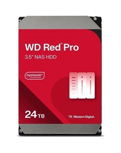 Жесткий диск Red Pro 241KFGX, 24ТБ, HDD, SATA III, 3.5" Wd