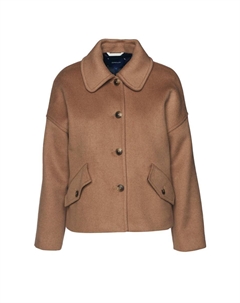 Женская куртка-рубашка, коричневая Gant