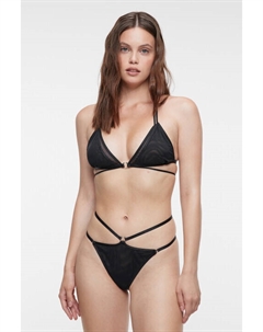 Трусики-стринги сетчатые с декоративными стрепами Befree