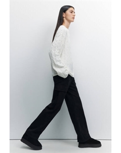 Брюки-карго хлопковые с низкой посадкой Befree