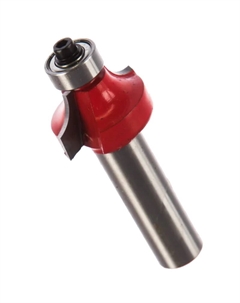 Фреза 592255, кромочная, калевочная, ф25.5*13.5 мм, r6.35 мм, хв.12 мм Атака