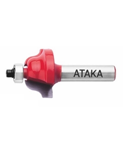 Фреза 411286, кромочная калевочная, ф28,6*12,7мм, хв.8мм Атака