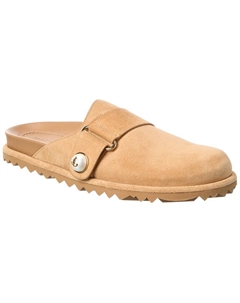 Джимми Чу Файенс Замшевые мюли, коричневый Jimmy choo