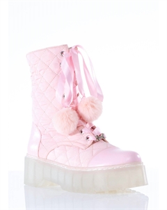 Женские боевые ботинки Coco в розовом цвете Sparkl fairy couture