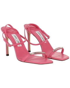 Джимми Чу Джаксон 95 Кожаные сандалии, розовый Jimmy choo