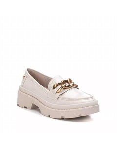 Женские мокасины в светло-бежевом цвете Xti