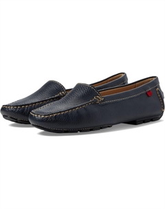 Марк Джозеф Нью-Йорк Манхассет Лоферы женские голубые кожаные Marc joseph new york