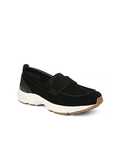 23Walk Кроссовки женские черные замшевые мюли Vionic