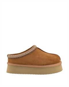 Женские тапочки Pillow Talk из искусственной замши на платформе, Tobacco Hey girl by corkys