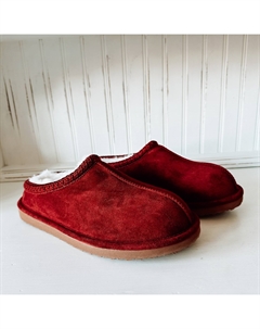 Черс женские домашние тапочки на платформе в бордовом цвете Very g