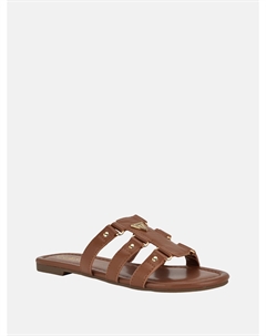 Сандалии Leania Gladiator Slide, коричневый Guess factory