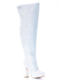 Женские ботинки Ariana в белом цвете Sparkl fairy couture