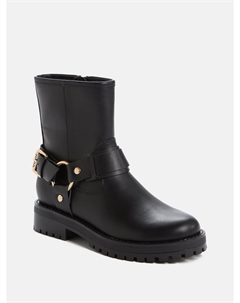 Анина Мото ботильоны, черный Guess factory