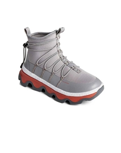 Сперри Плюшвейв 3D СТС88071 Ботинки женские серые водонепроницаемые короткие, серый Sperry