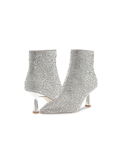 Женские ботинки Flashee с кристаллами, серебристый Steve madden