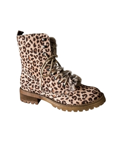 Женские ботинки Farrah в бежевом леопардовом принте Very g