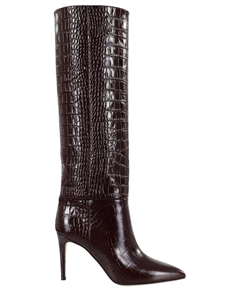 Сапоги на шпильке 85, черный Paris texas