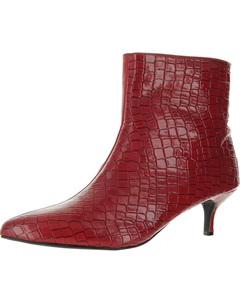 VEGAS женские замшевые ботильоны на низком каблуке, красный Bellini