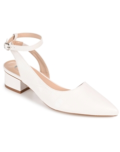 Женские туфли-лодочки Collection Keefa с широкой колодкой, кремовый Journee