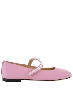 Sirene Балетки с искусственным жемчугом, розовый Mach & mach