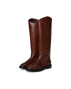 Женские сапоги Gaige кожаные высокие, коричневый Steve madden