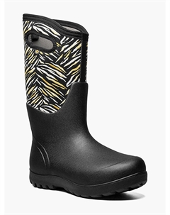 Ботильоны женские Neo-Classic Exotic 72709-009 черные водонепроницаемые фермерские Bogs°