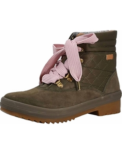 Женские походные ботинки в замше/нейлоне цвета оливка, оливковый Keds