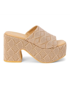 Женские туфли Como на платформе, цвет верблюжий, коричневый Beach by matisse