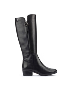 Женские высокие сапоги Daroca в черном цвете Pikolinos