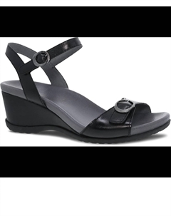 Женские сандалии Arielle в черном цвете Dansko