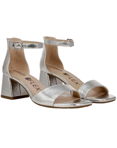 Cassidy женские босоножки на каблуке с ремешком на щиколотке серебристые I8937S1020 Lifestride